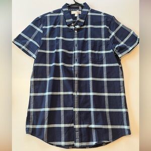 1901 Men's Blue Plaid Shirt